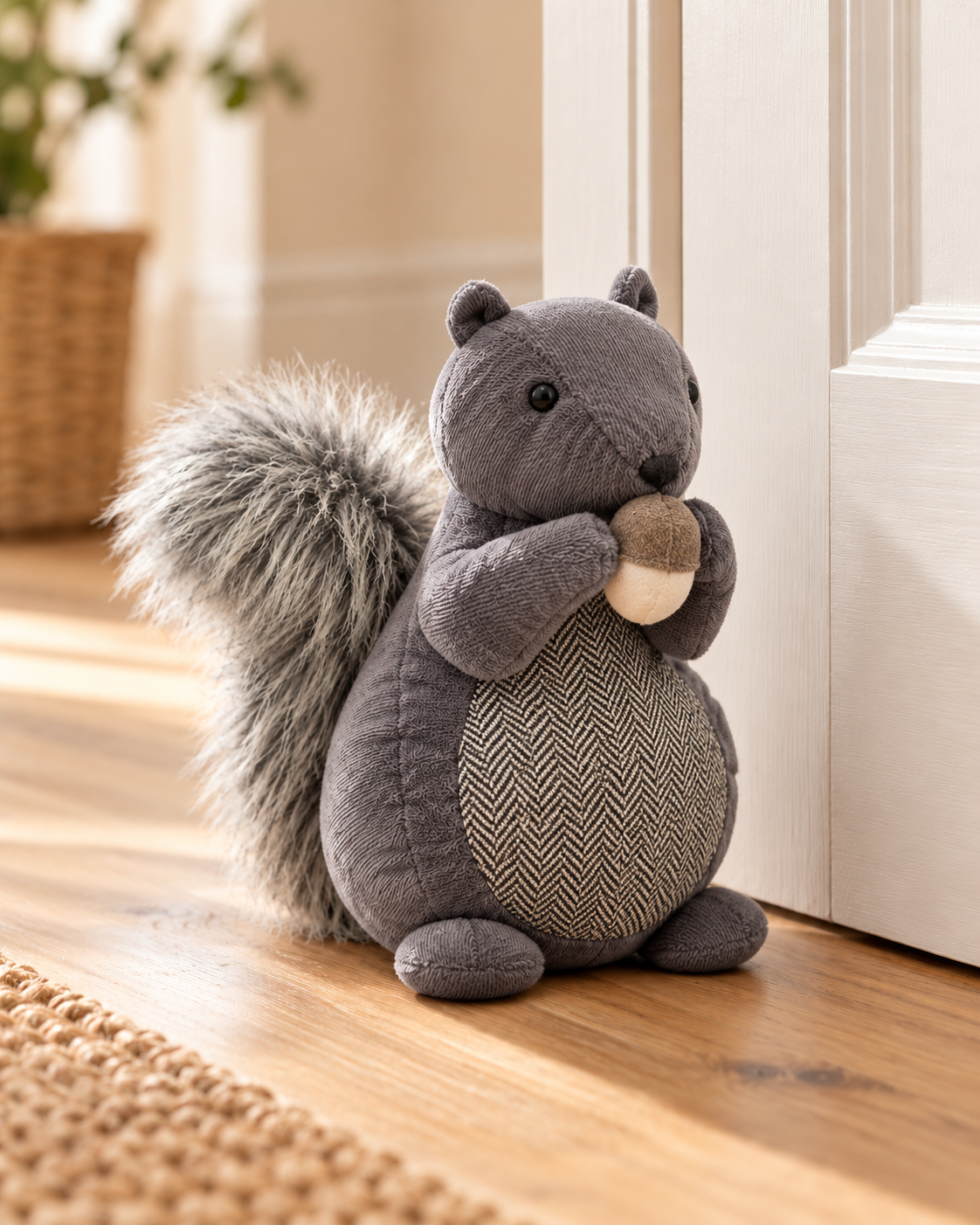 Woodland Squirrel Doorstop