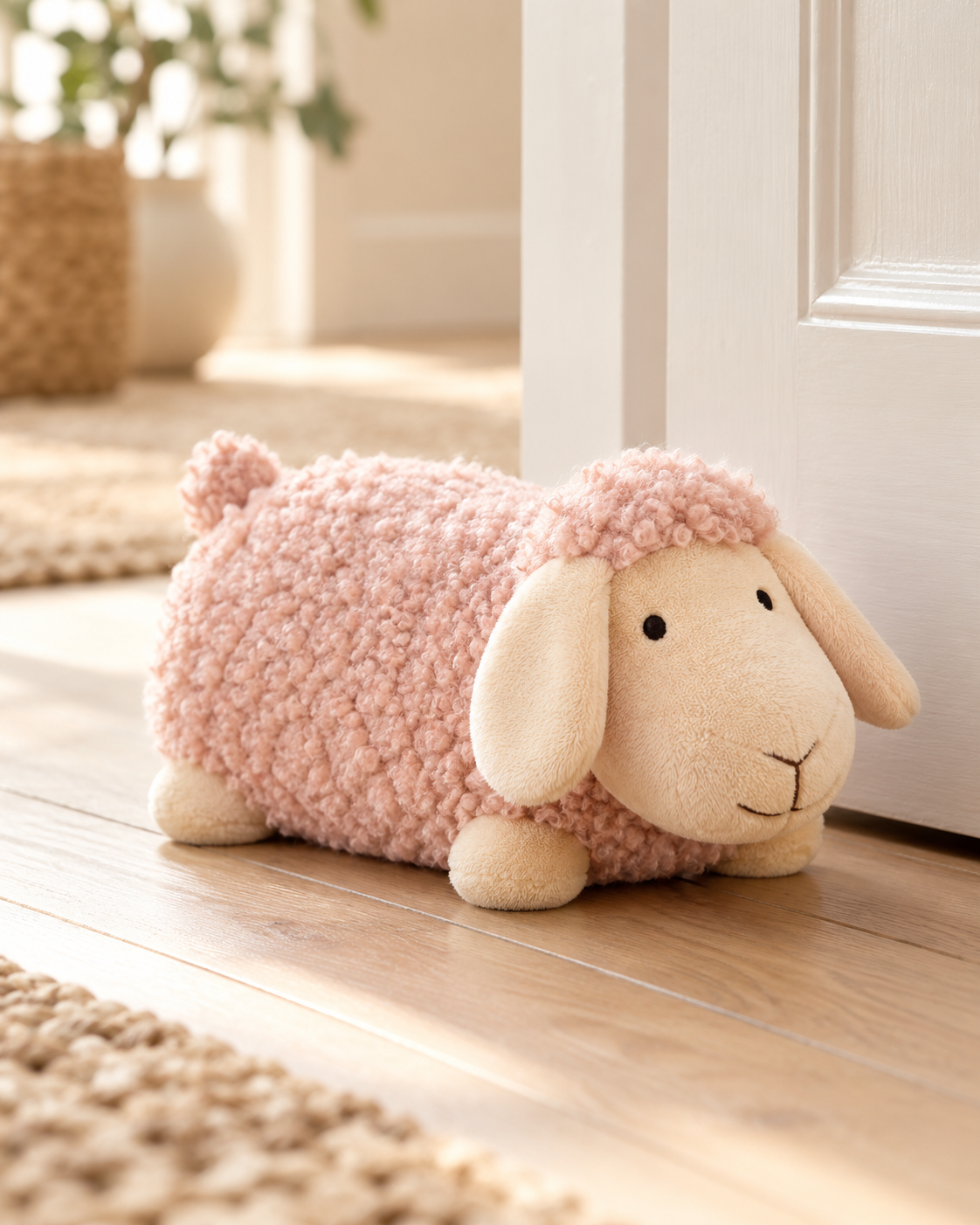 Fluffy Sheep Doorstop