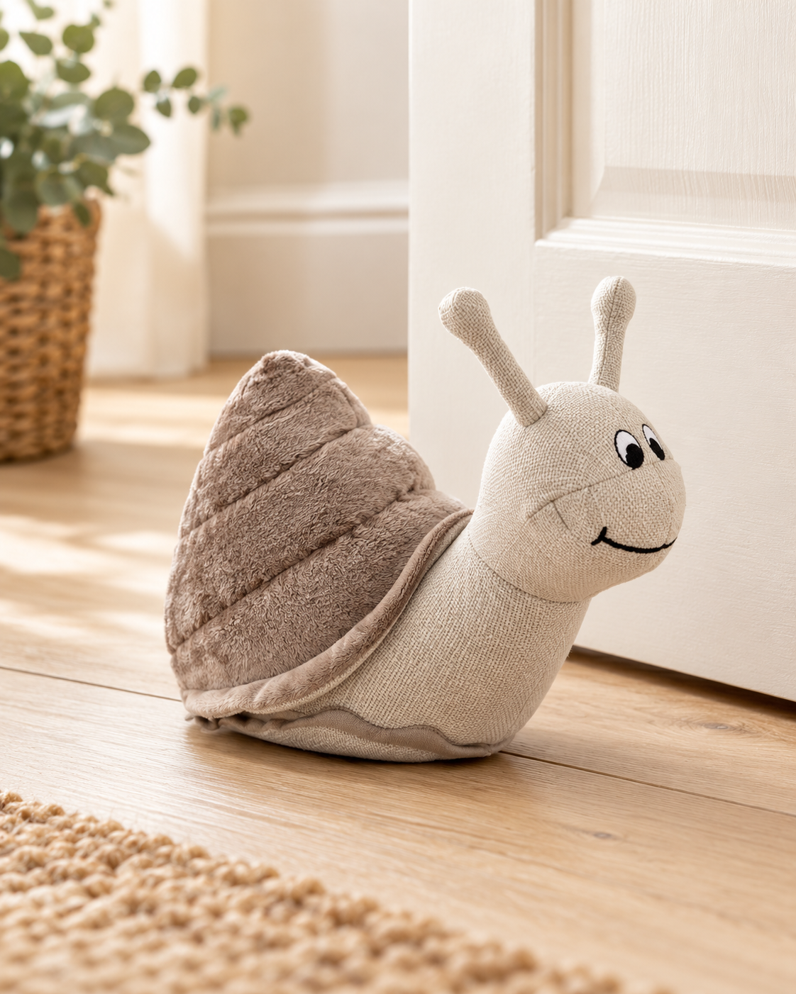 Neutral Snail Doorstop
