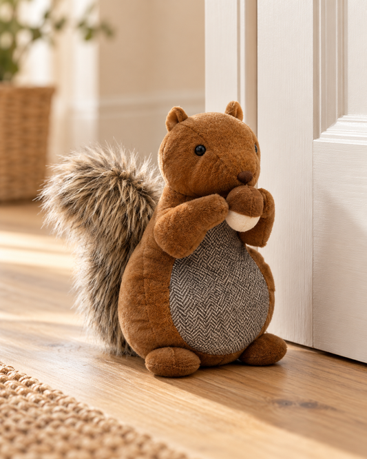 Woodland Squirrel Doorstop