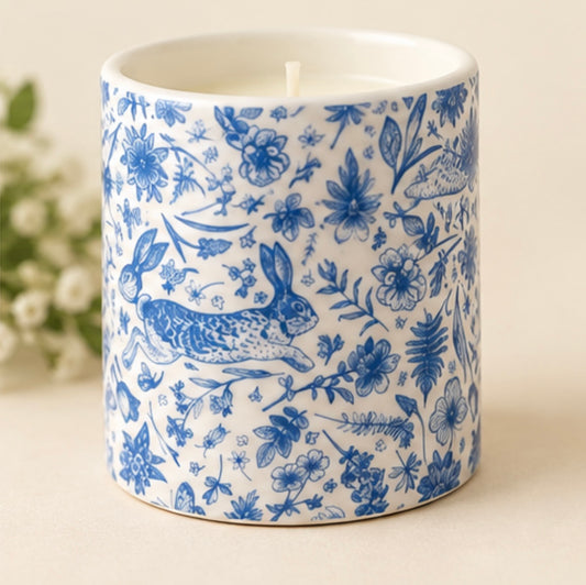 Blue Hare Scented Candle
