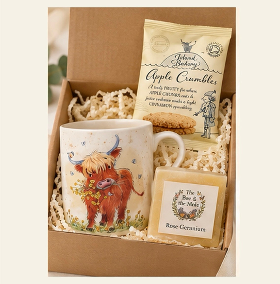 Highland Cow Country Cuppa Gift Box