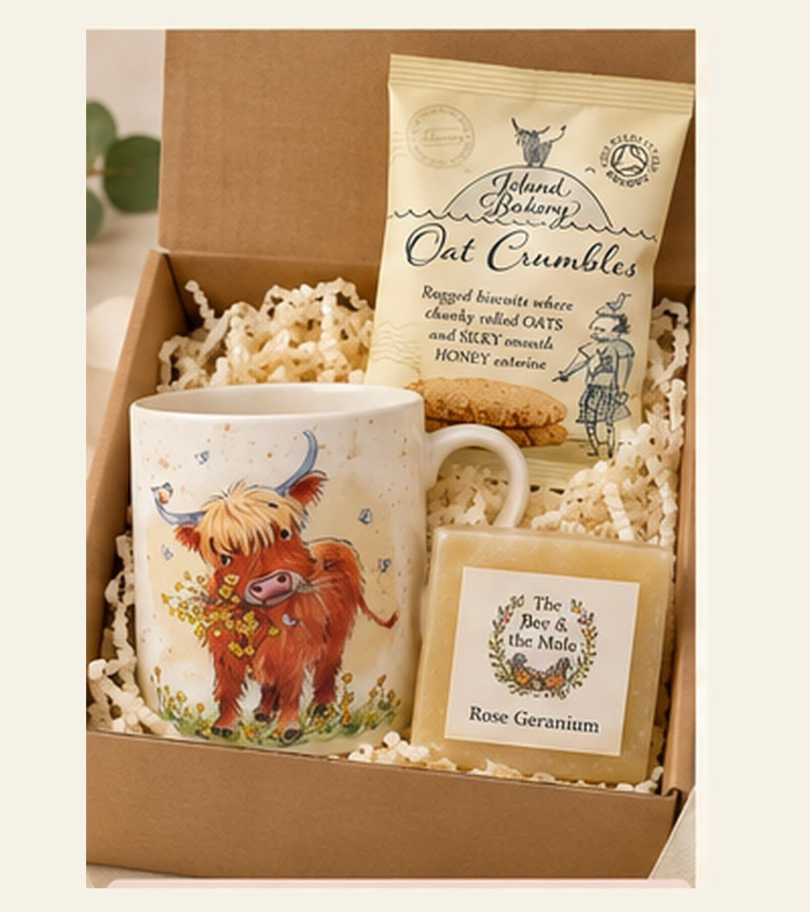 Highland Cow Country Cuppa Gift Box