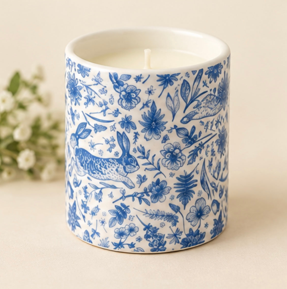 Blue Hare Scented Candle