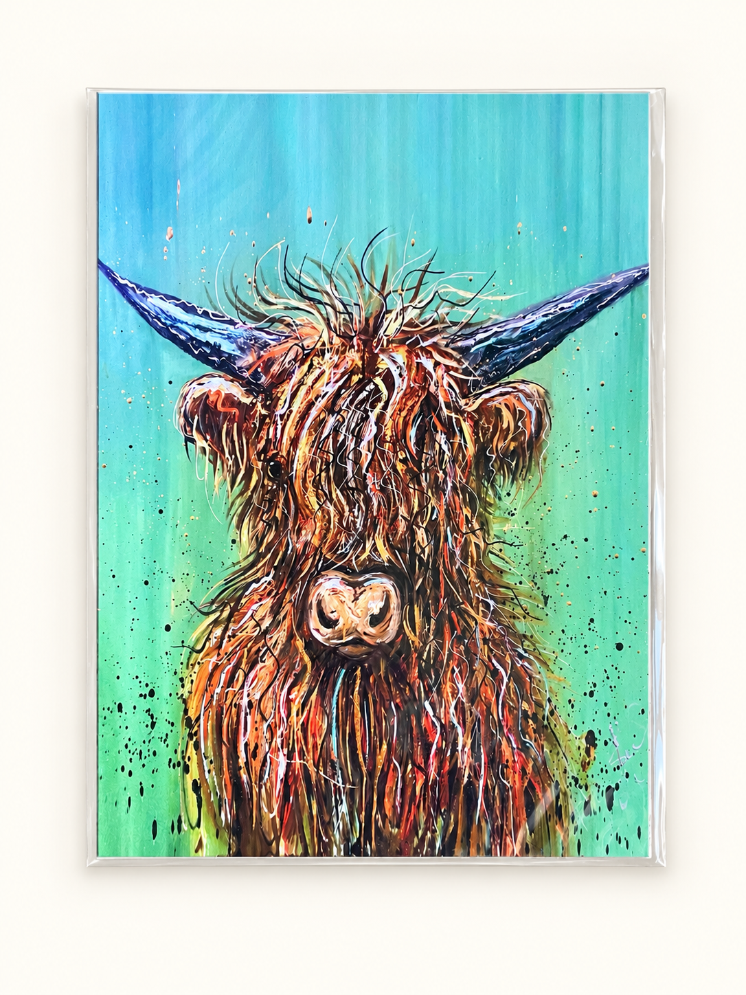 Highland Cow - A4 Print