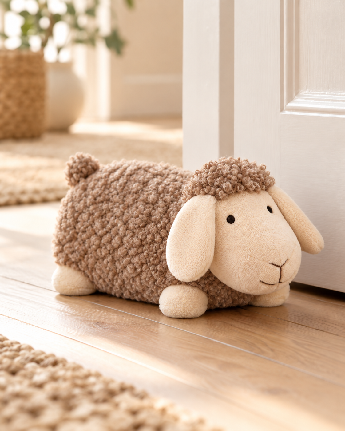 Fluffy Sheep Doorstop
